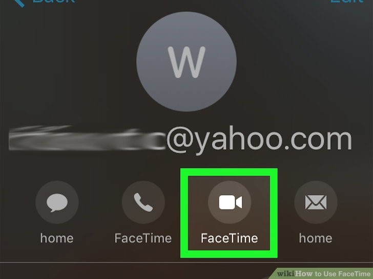 روی آیکون «Call» ضربه بزنید