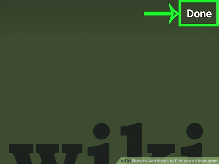 روی گزینه Done ضربه بزنید