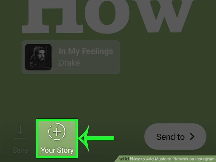 روی Your Story ضربه بزنید