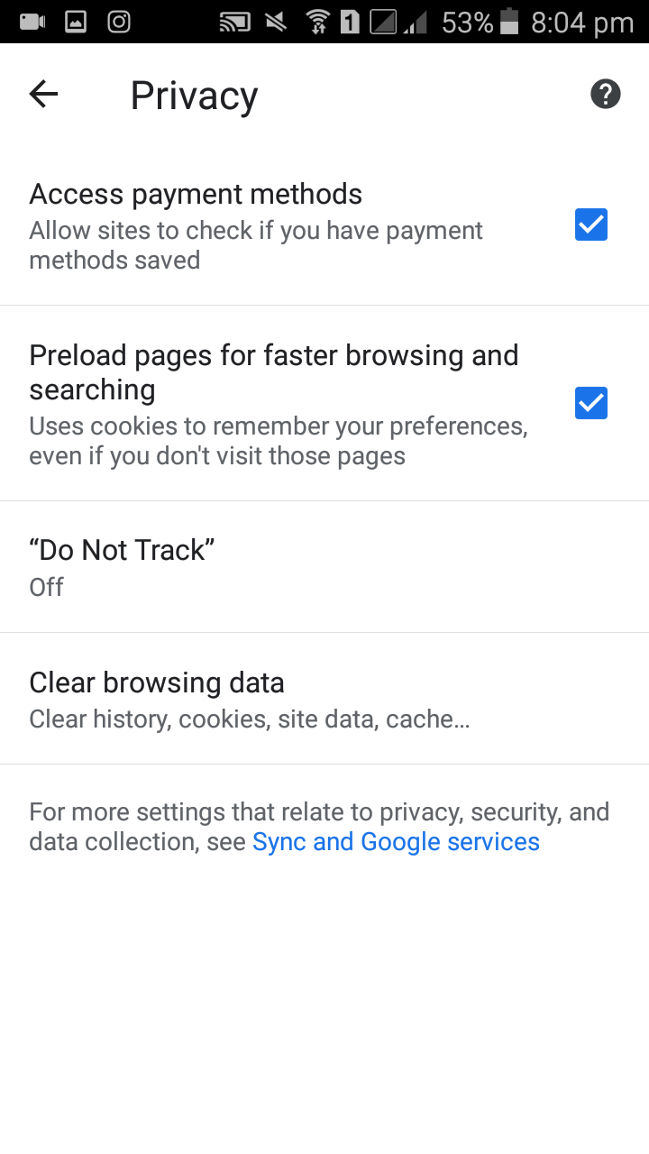  کلید “Clear Browsing Data”را لمس نمایید