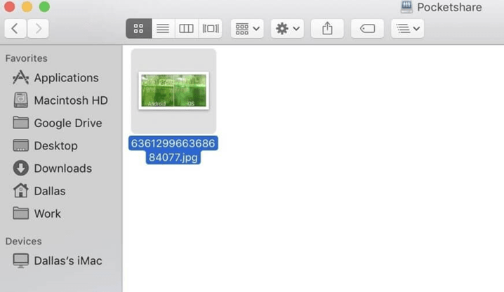با دو بار کلیک بر روی آن وارد درایو Pocketshare خواهید شد با دو بار کلیک بر روی آن وارد درایو Pocketshare خواهید شد