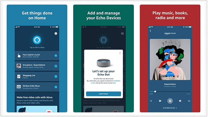 دستورات صوتی الکسا در اپل