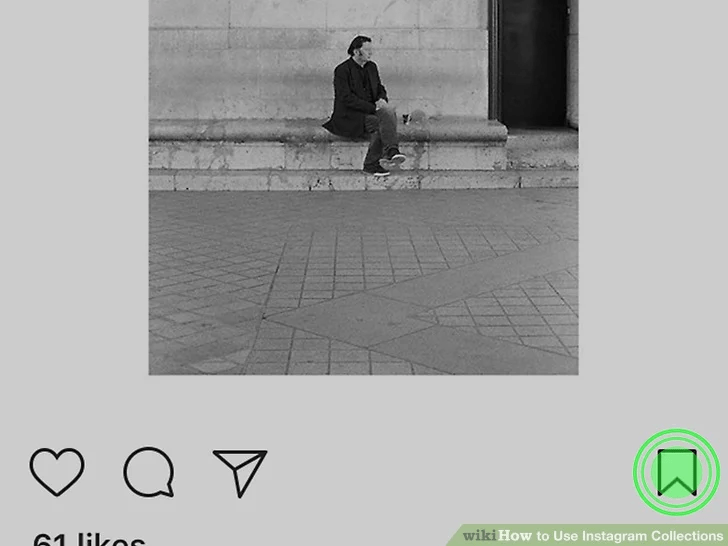 در پایین سمت راست تصویر، انگشت خود را روی آیکن به شکل پرچم قرار داده و نگه دارید