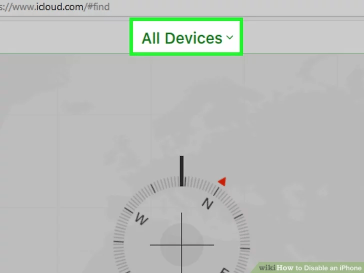 روی گزینه تمام دستگاه ها All Devices کلیک کنید