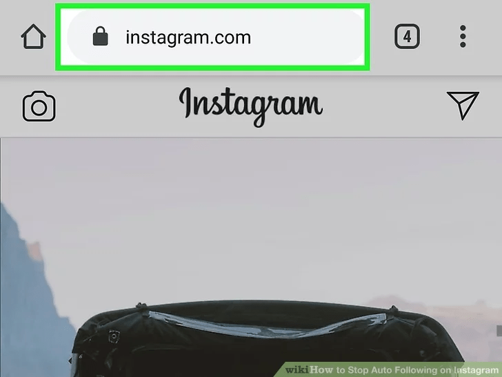 به آدرس وب سایت https://instagram.com بروید و وارد سیستم شوید