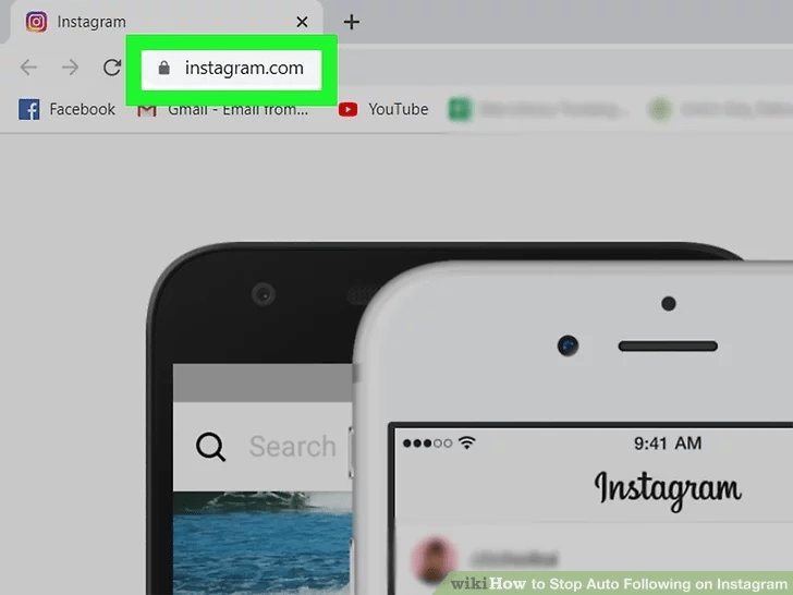به آدرس وب سایت https://instagram.com بروید و وارد سیستم شوید