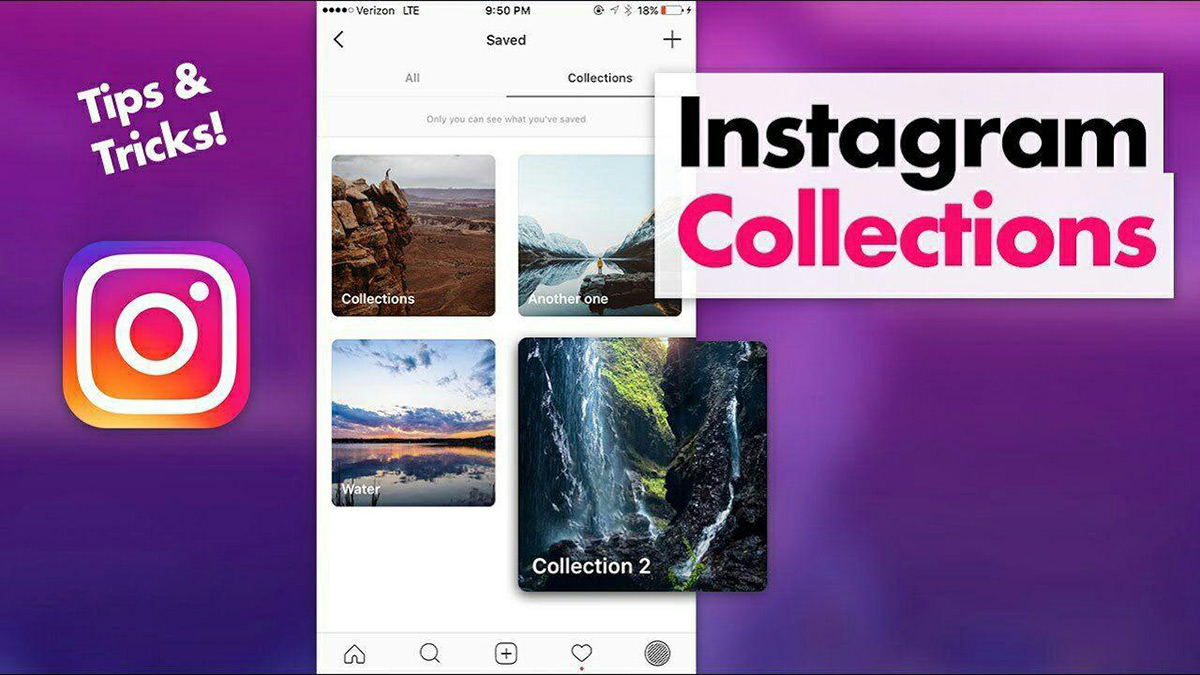 نحوه استفاده از کلکسیون در اینستاگرام