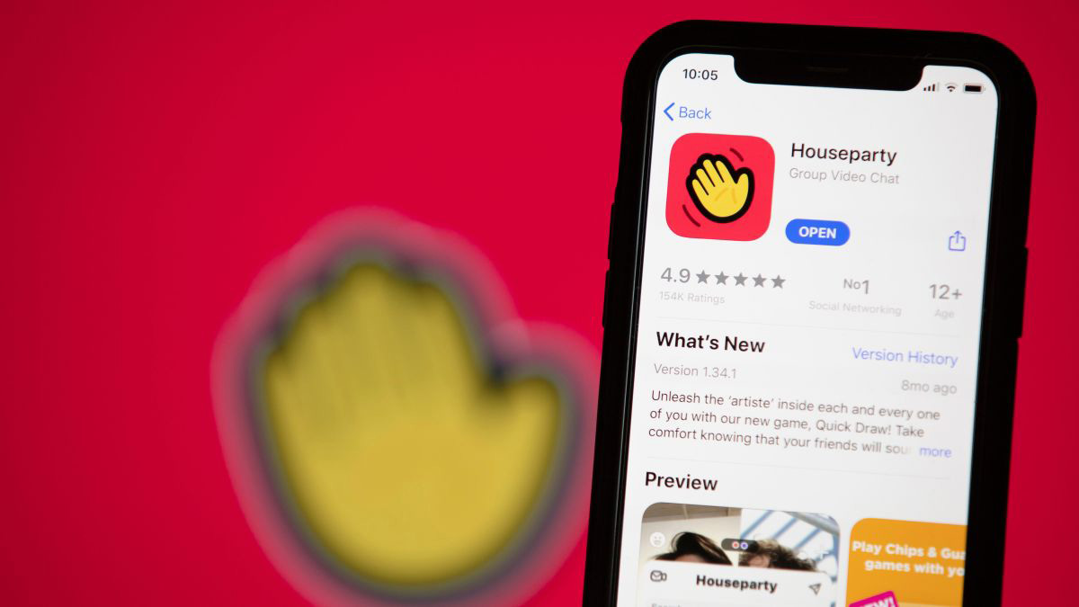 نحوه استفاده از برنامه Houseparty روی آیفون و یا آیپد