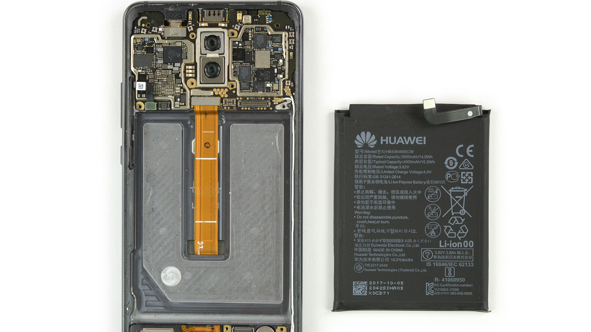 تعویض باتری هواوی Mate 10pro