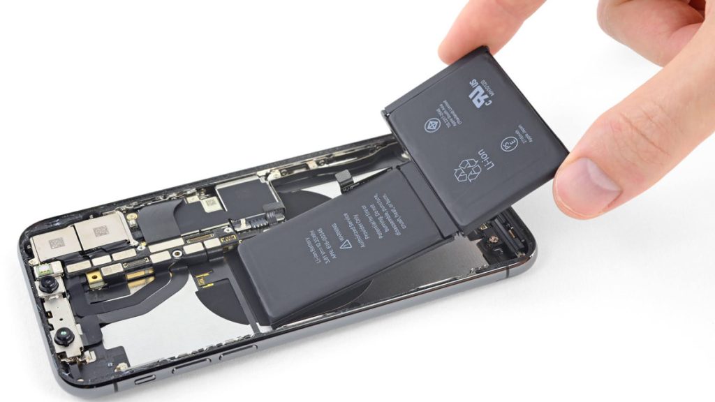 تعویض باتری آیفون ایکس