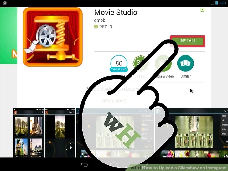 برنامه Movie Studio را دانلود کنید