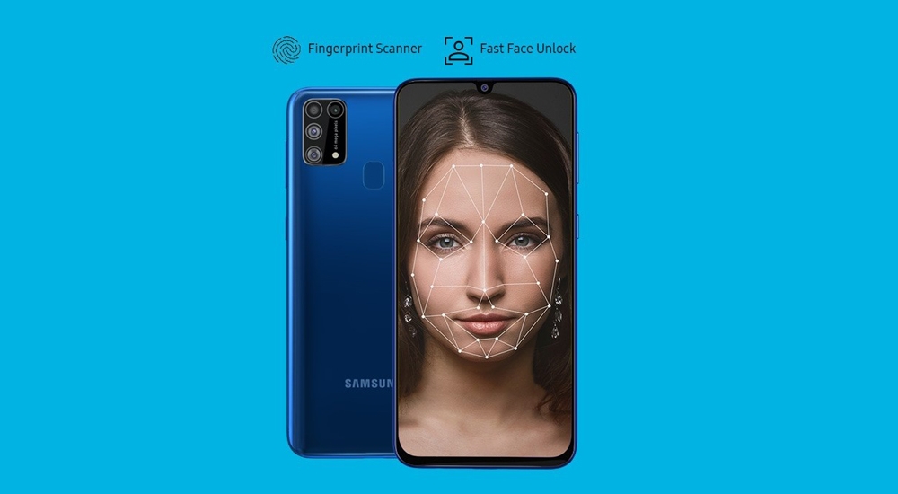 گوشی سامسونگ Galaxy M31 مجهز به سیستم بیومتریک