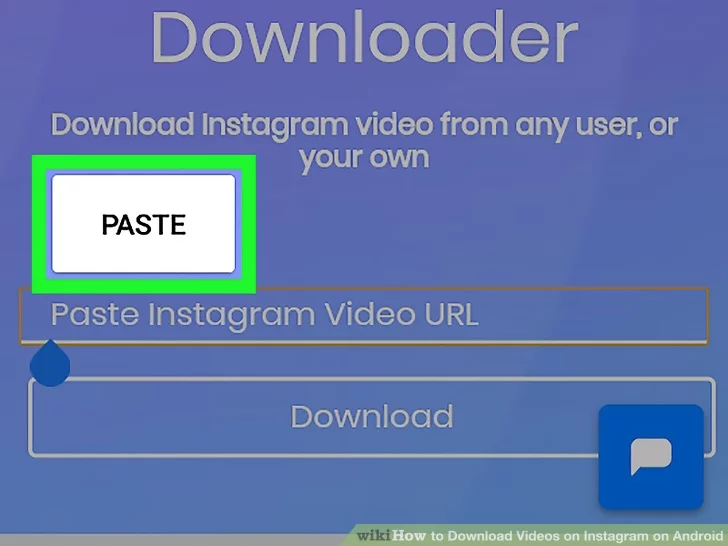 روی گزینه Paste ضربه بزنید