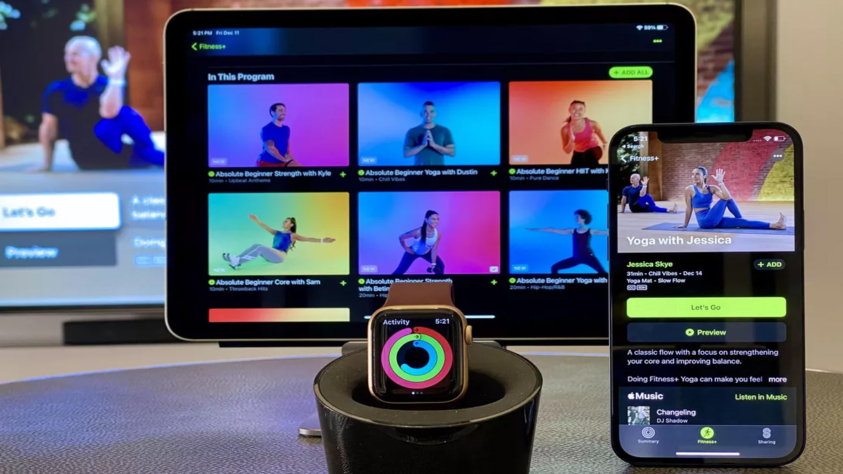 نحوه استفاده از Apple Fitness+ بر روی آیپد - کوک موبایل