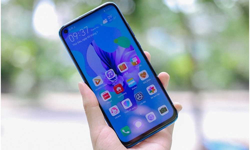 صفحه نمایش IPS و فضای رنگ DCI-P3 در گوشی Nova 5i هوآوی