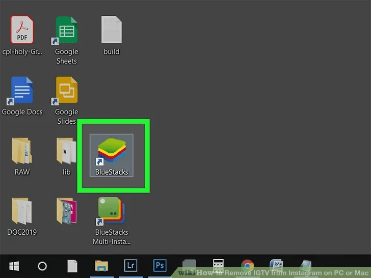 BlueStacks را باز کنید