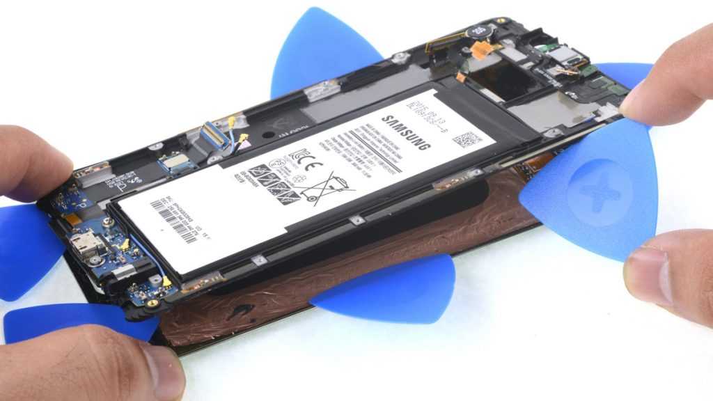 آموزش تعویض صفحه نمایش سامسونگ S6 Edge پلاس