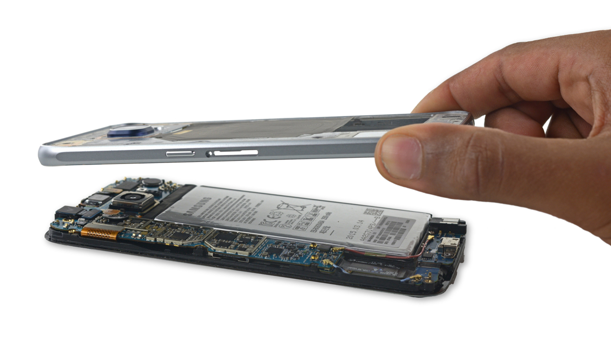 آموزش تعویض شاسی سامسونگ S6