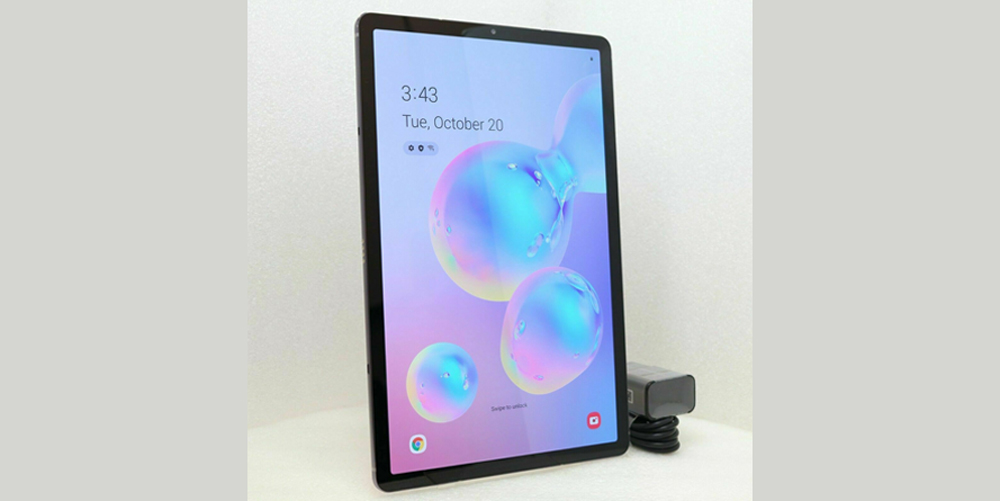  ال سی دی روشن Tab S6 10.5 سامسونگ