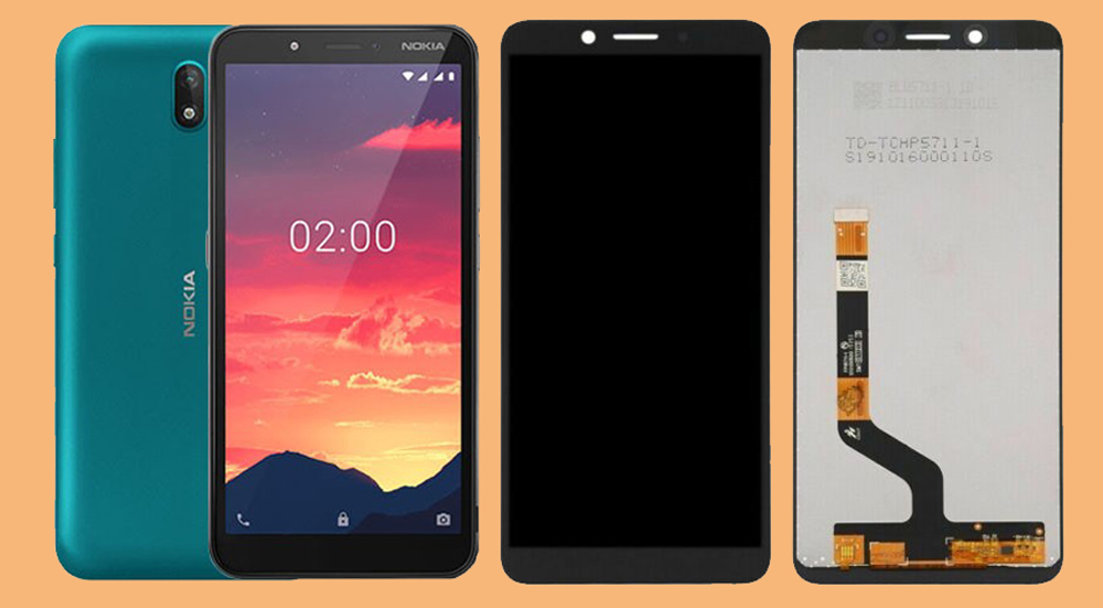 ال سی دی گوشی Nokia C2