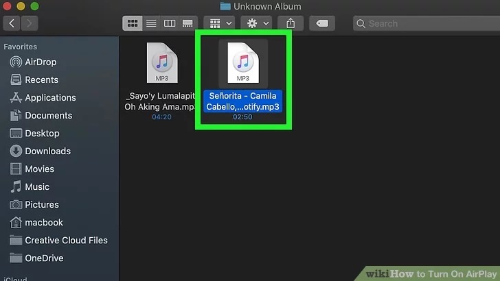 فایل مورد نظر برای نمایش را انتخاب و باز کنید