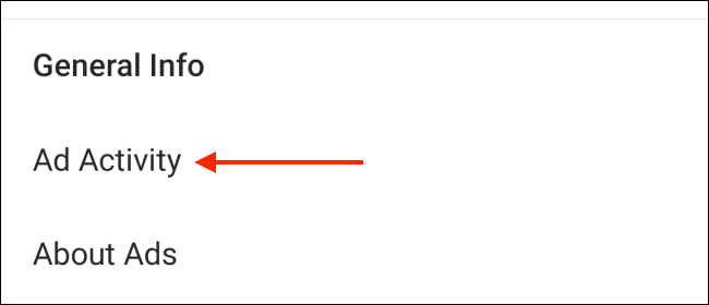 به قسمت General info وارد شوید
