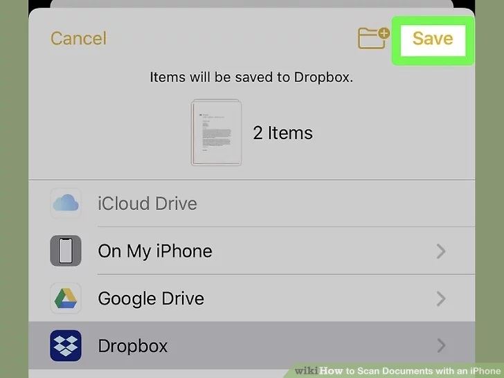 بر روی گزینه Save بزنید