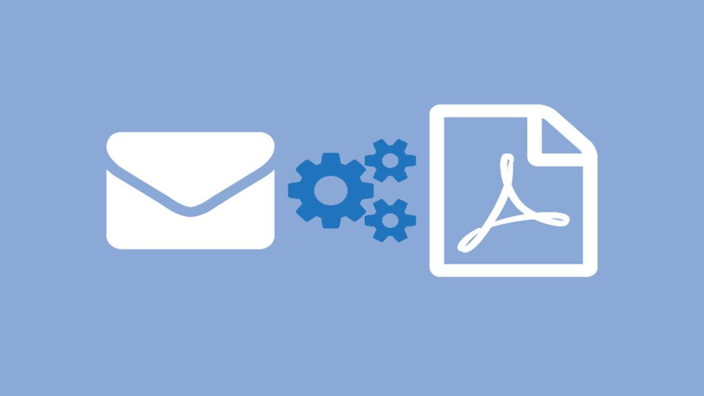 نحوه تبدیل متن ایمیل به پی دی اف در Gmail