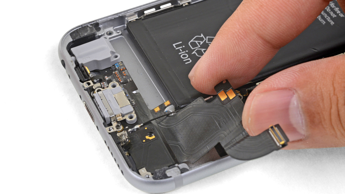 آموزش تعویض کانکتور لایتنینگ آیفون 6s