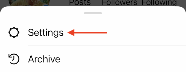 بر روی گزینه Setting بزنید