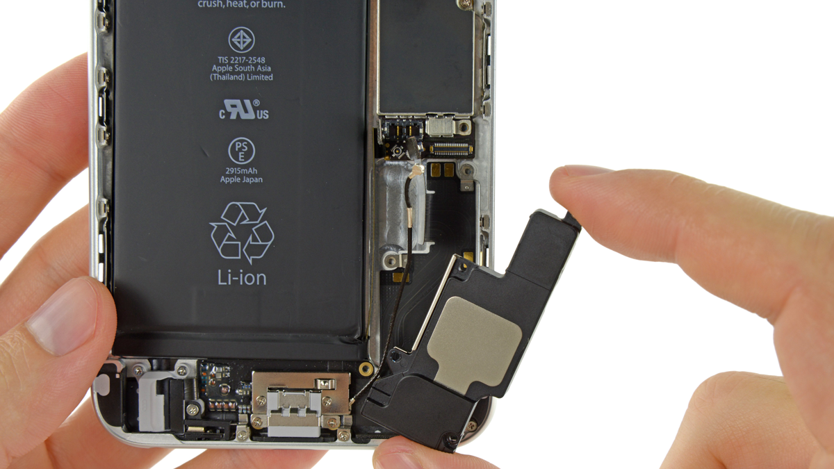 آموزش تعویض بلندگو گوشی آیفون 6 Plus