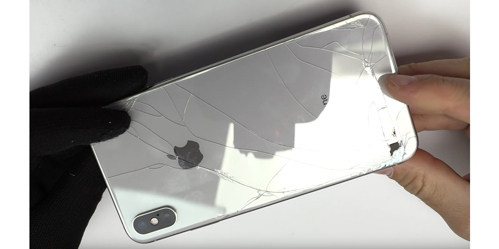 تعویض گلس درب پشت گوشی iPhone XS اپل