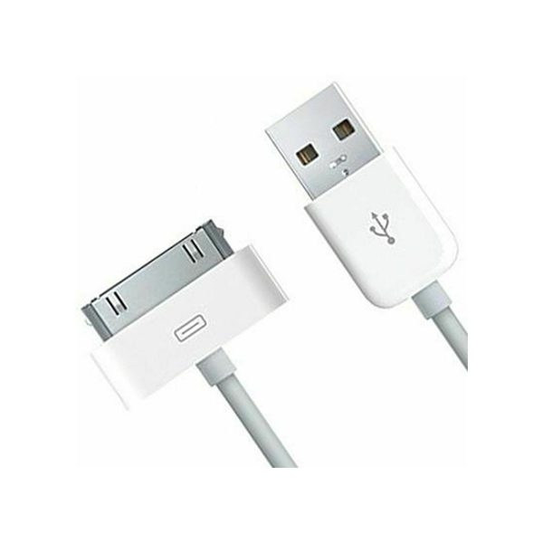 کابل شارژ موبایل اپل iPhone 4 30-Pin to USB 1m