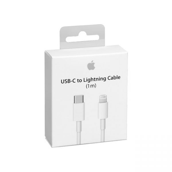 جعبه کابل شارژ موبایل اپل iPhone 8 Plus USB-C to Lightning 1m