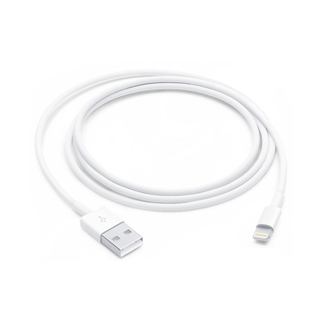 کابل شارژ گوشی موبایل اپل iPhone X USB to Lightning 1m