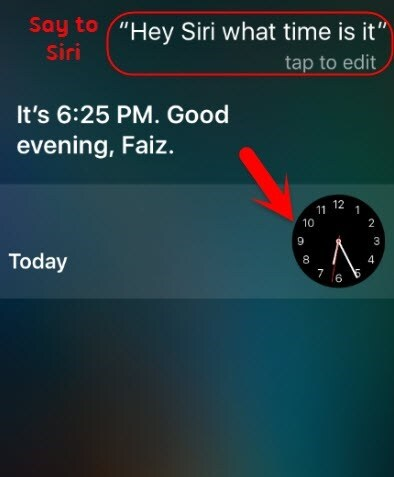 به سیری دستور « What time is it» را بدهید