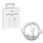 جعبه کابل شارژ موبایل اپل iPhone 8 Plus USB to Lightning 1m