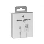 جعبه کابل شارژ موبایل اپل iPhone 6s Plus USB to Lightning 1m