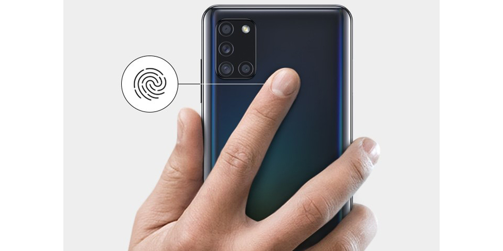 سنسور اثرانگشت در گوشی A21s 64GB 6GB