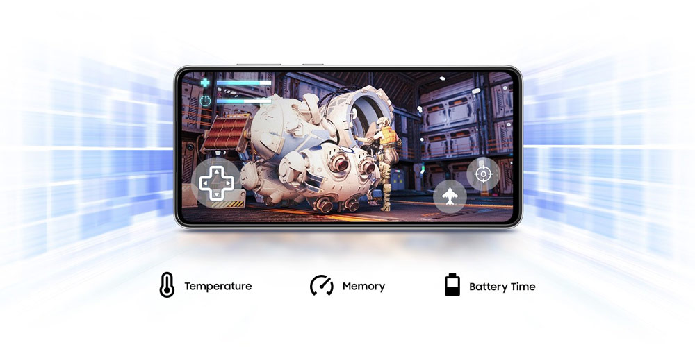 Game Booster در گوشی Galaxy A72