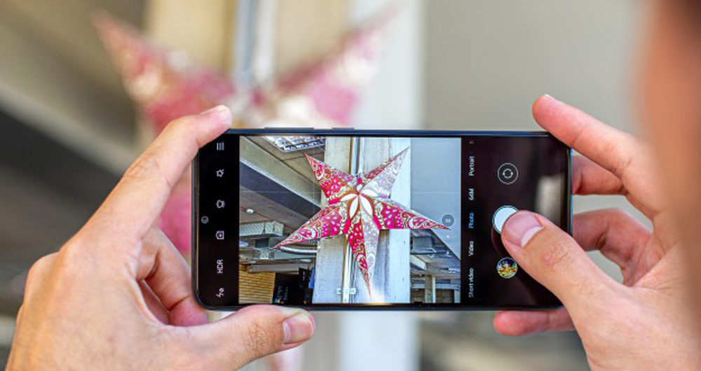 گرفتن عکس با دوربین گوشی Redmi Note 8 Pro