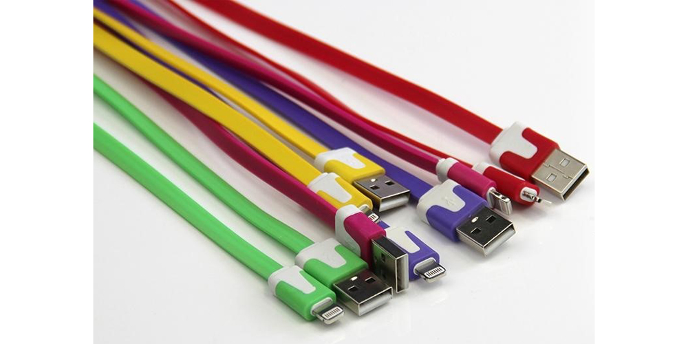 کابل های شارژ اپل در رنگ های متنوع