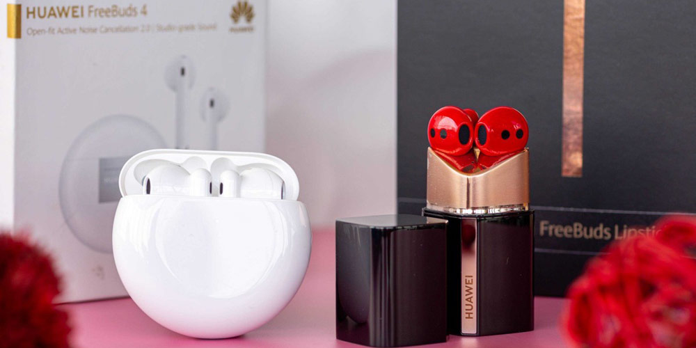 اتصال هندزفری Huawei Freebuds Lipstick