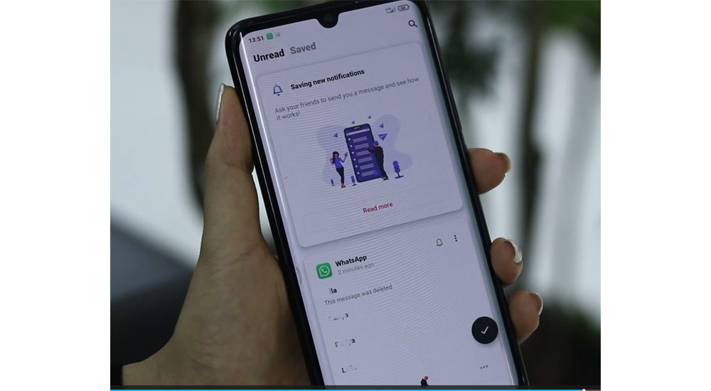2 پیام حذف شده از واتساپ در این برنامه قابل مشاهده است