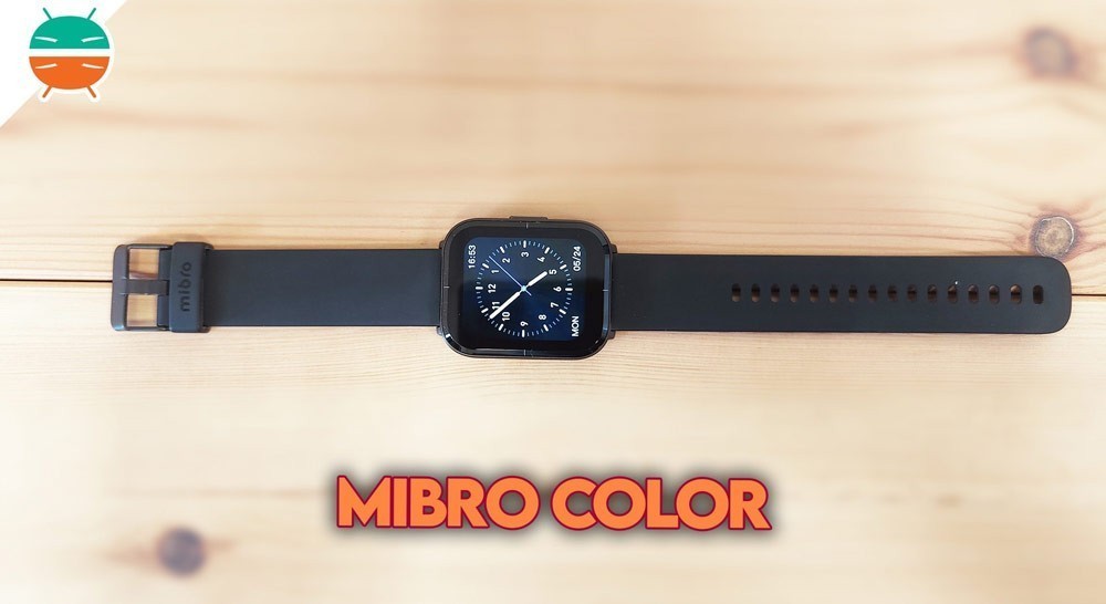 بند ژله ای قابل تعویض در ساعت MiBro Color