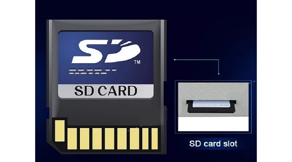 پشتیبانی از کارت حافظه SD