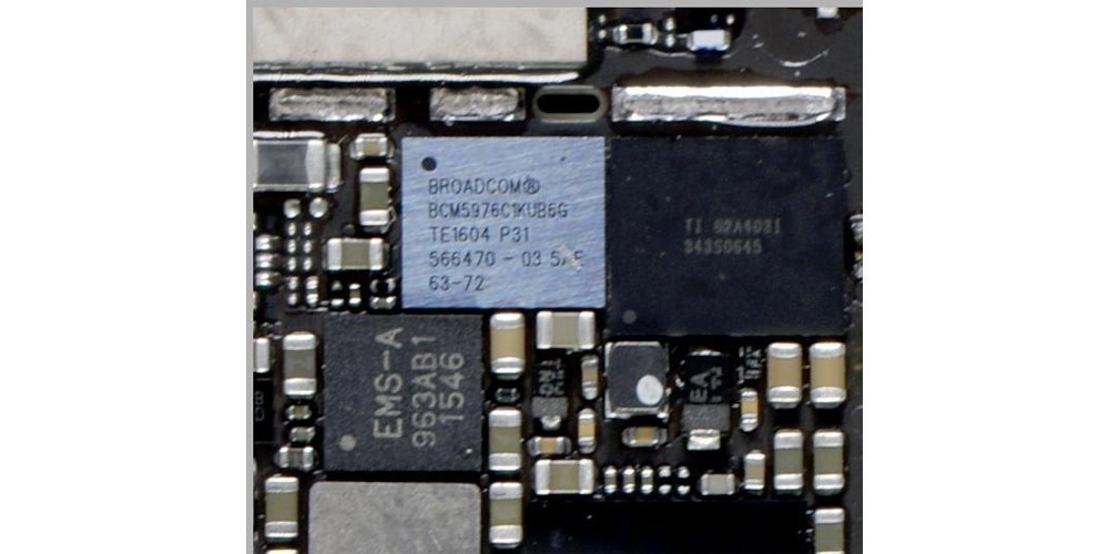 تعویض آی سی صدا گوشی iPhone SE 2016