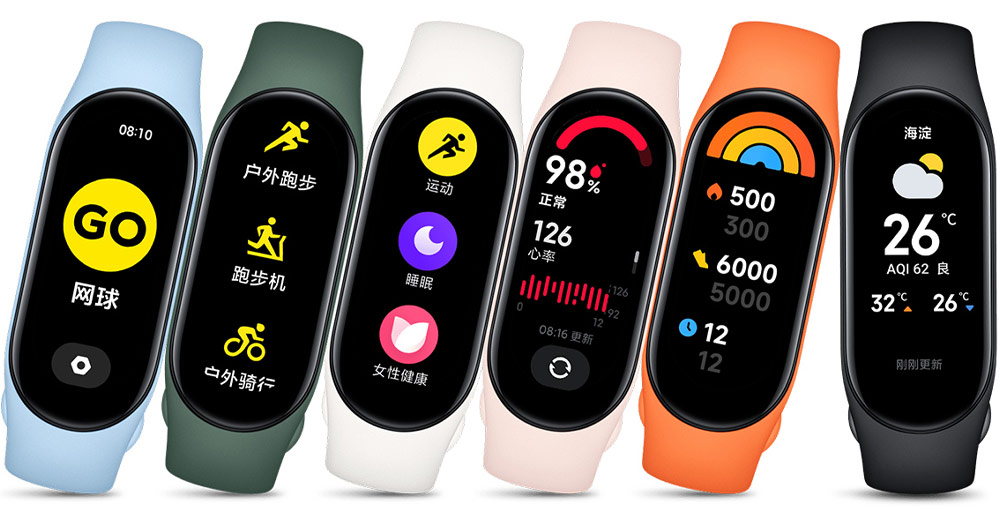   Xiaomi Mi Band 7'de fitness ve sağlık takibi