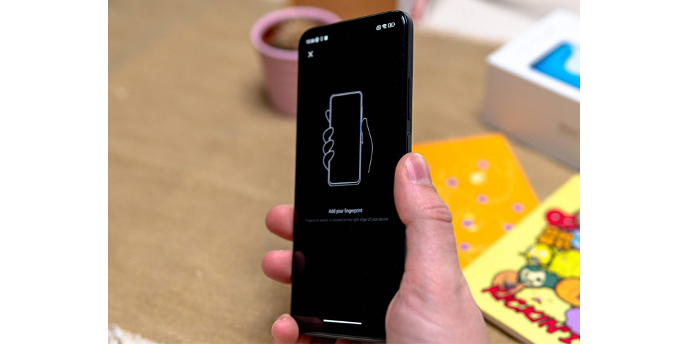 حسگر اثر انگشت در گوشی Redmi Note 11S 
