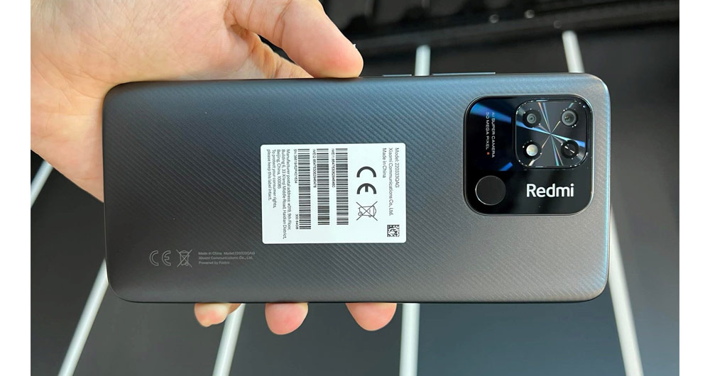 گوشی Redmi 10C مجهز به باتری 5000 میلی آمپر ساعتی